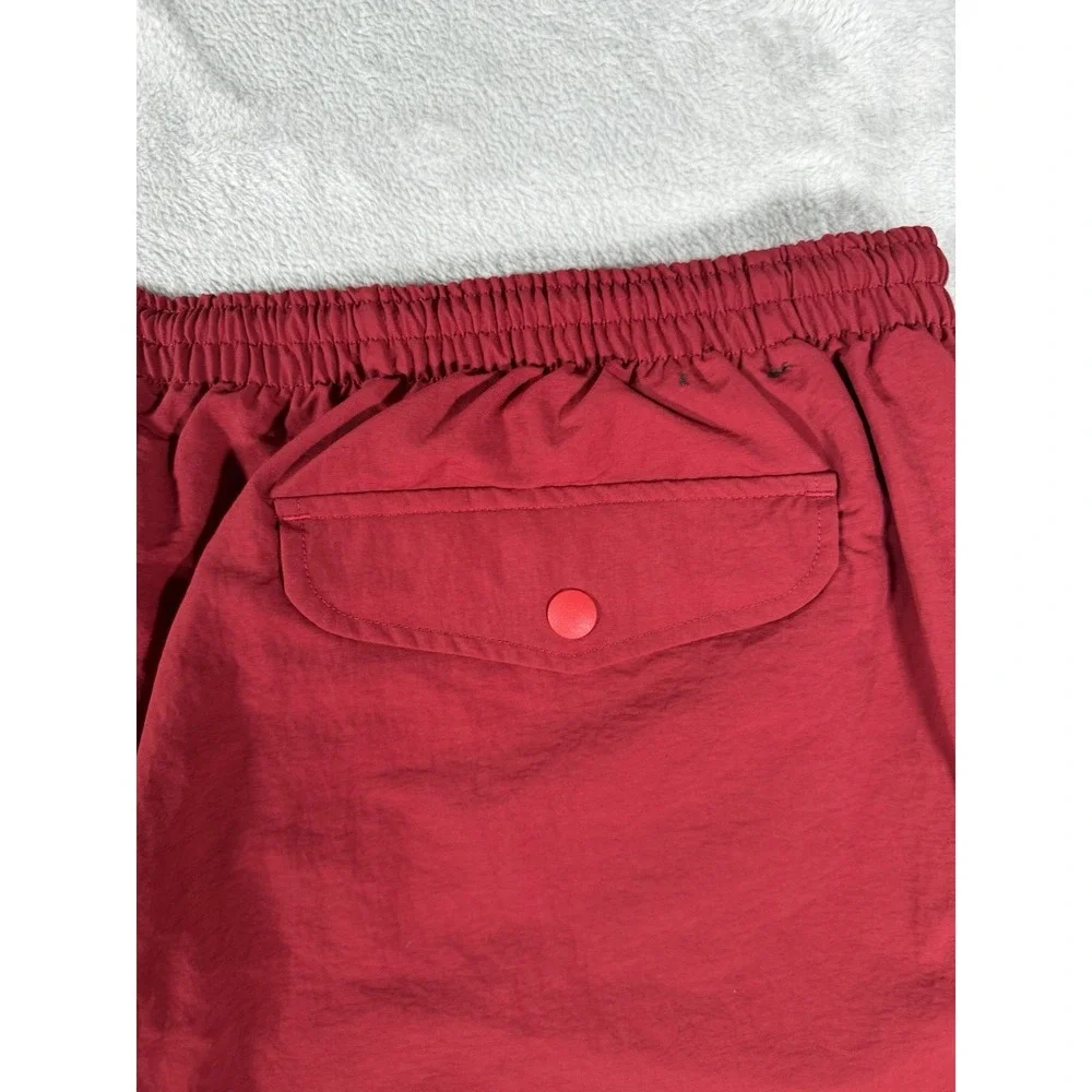 Orvis Shorts Mens XL Burgundy Nylon Swim‎ Trunks